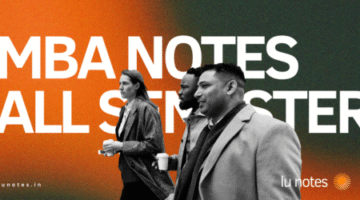 Lucknow University MBA Notes – All Semesters